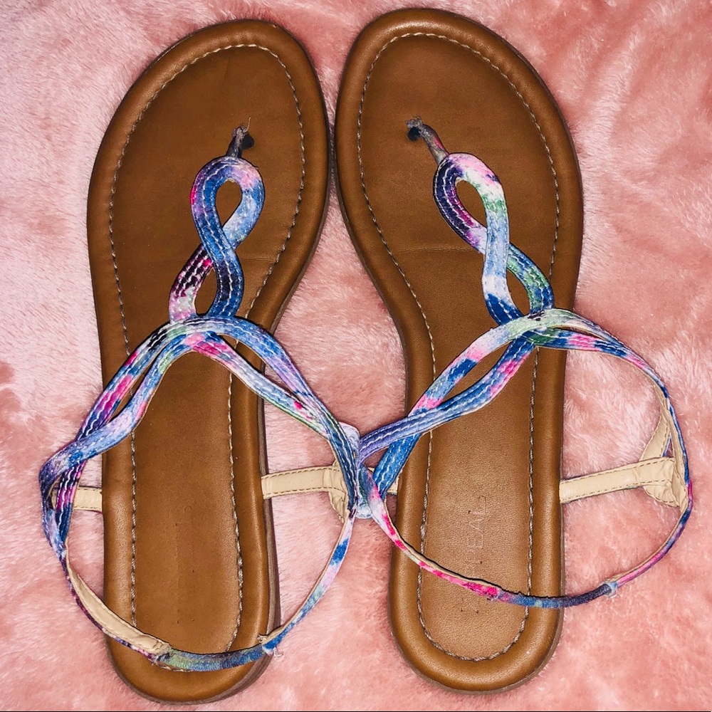 XAPPEAL cute Sandals multicolor pattern